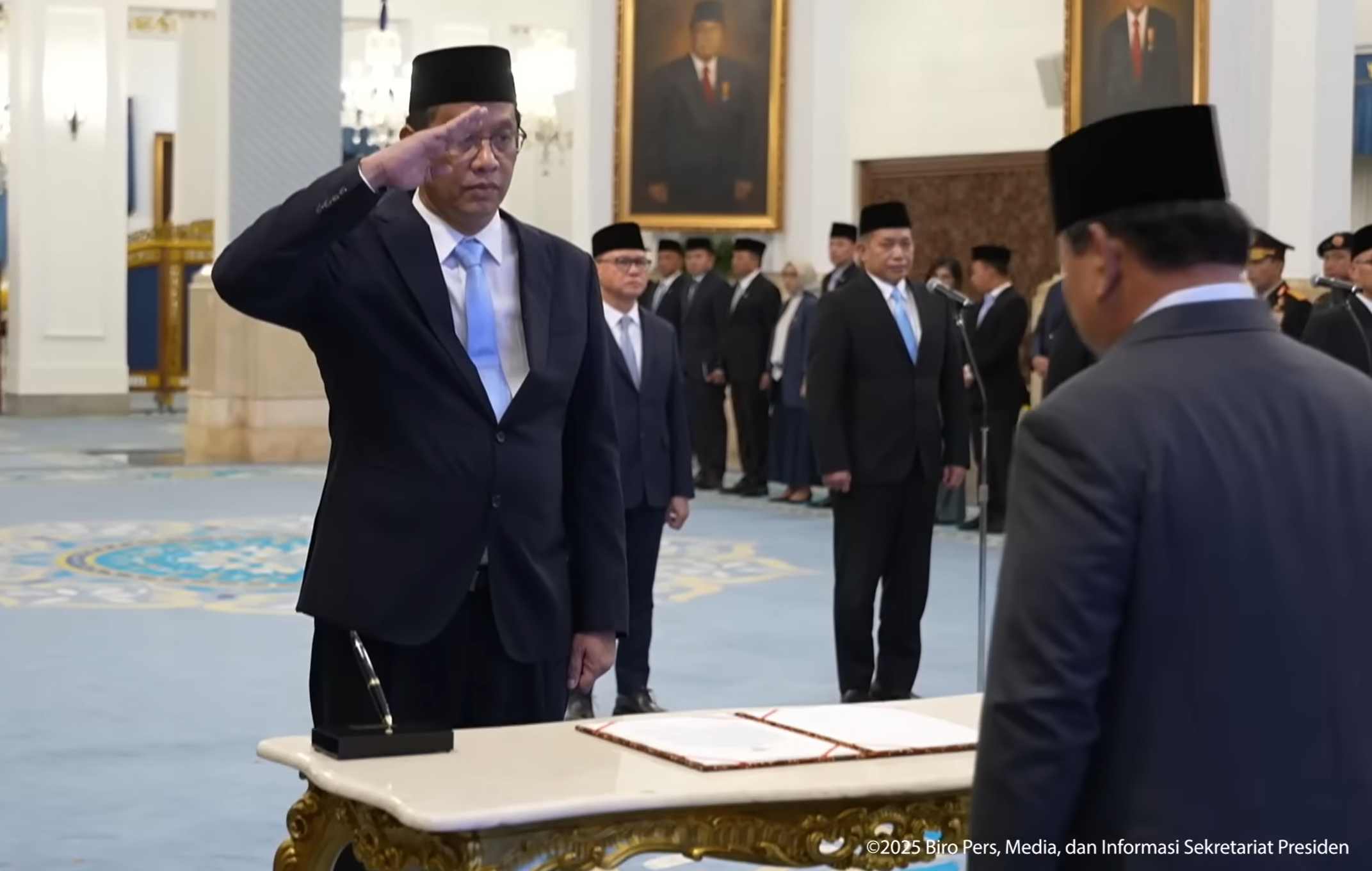 Presiden Prabowo Lantik Purbaya Yudhi Sadewa sebagai Menteri Keuangan Baru